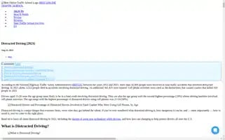 Distracteddrivinghelp.com Screenshot 2024-07-06 11:59:26