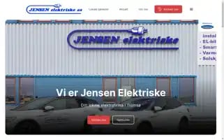 Jensen-elektriske.no Screenshot 2024-07-05 00:26:38