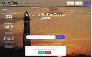 Crystalcoasttourism.com Screenshot 2024-04-17 05:43:24