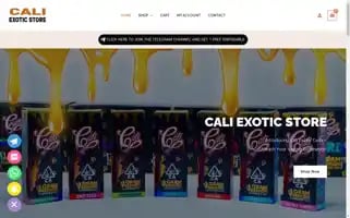 Caliexoticstore.com Screenshot 2024-05-26 17:51:38