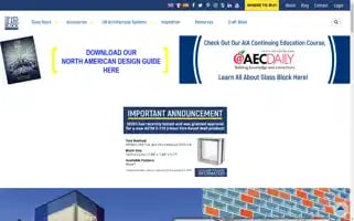 Sevesglassblockinc.com Screenshot 2024-07-04 15:17:53