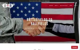 Battlefields2ballfields.org Screenshot 2024-06-13 05:41:58