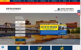 Fifthstreettire.com Screenshot 2024-05-09 17:03:43