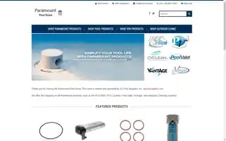 Paramountpoolstore.com Screenshot 2024-05-16 11:43:13