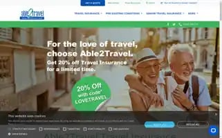 Able2travel.com Screenshot 2024-04-16 13:59:40