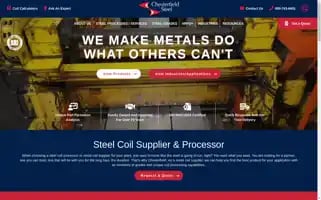 Chesterfieldsteel.com Screenshot 2024-06-13 23:05:25