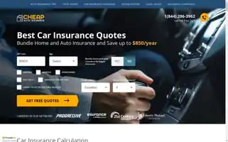 Cheapautoinsurance.com Screenshot 2024-07-06 20:05:26
