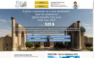 Silkroaddestinations.uz Screenshot 2024-04-26 16:59:41