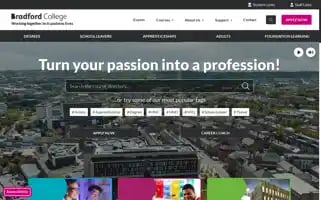 Bradfordcollege.ac.uk Screenshot 2024-05-08 21:06:34