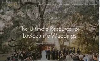 Alowcountrywed.com Screenshot 2024-07-03 13:17:15