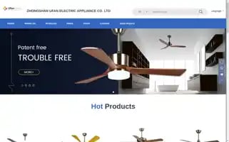 Uflightceilingfan.com Screenshot 2024-04-19 13:13:25