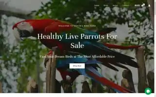 Conorsbirdfarm.shop Screenshot 2024-05-27 03:31:39