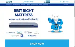 Restrightmattress.com Screenshot 2024-05-13 16:45:40
