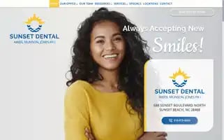 Sunsetdental.com Screenshot 2024-06-13 07:13:28
