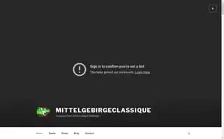 Mittelgebirgeclassique.cc Screenshot 2024-07-01 22:45:08