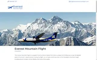Everestmountainflight.com Screenshot 2024-04-16 14:09:54