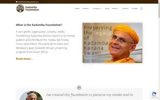 Kadambafoundation.com Screenshot 2024-06-29 02:51:12