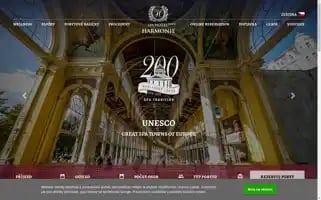 Spahotelharmonie.cz Screenshot 2024-04-15 12:35:42