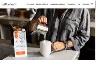 Milkadamia.com Screenshot 2024-06-30 12:24:53