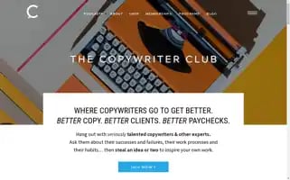 Thecopywriterclub.com Screenshot 2024-06-30 14:38:33
