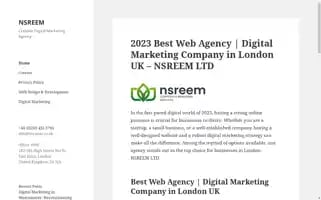 Nsreem.co.uk Screenshot 2024-05-21 13:15:34