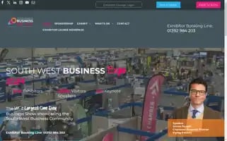 Southwestbusinessexpo.co.uk Screenshot 2024-05-14 00:42:27