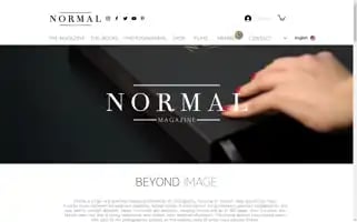 Normal-magazine.com Screenshot 2024-07-01 17:20:44