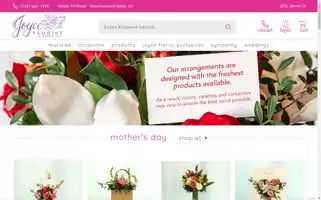 Joyceflorist.com Screenshot 2024-05-16 03:45:28