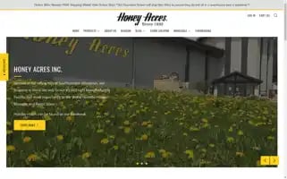 Honeyacres.com Screenshot 2024-05-04 11:51:12
