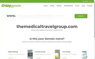 Themedicaltravelgroup.com Screenshot 2024-04-27 03:24:53