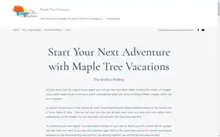 Mapletreevacations.com Screenshot 2024-04-26 10:31:40