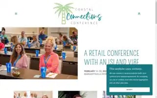 Coastalconnectionsconference.com Screenshot 2024-07-03 20:39:03