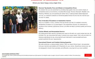 Limitlesstire.com Screenshot 2024-05-12 18:11:32