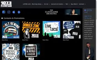 1073cleveland.com Screenshot 2024-07-06 02:09:08