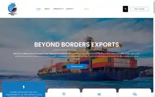 Beyondbordersexports.com Screenshot 2024-05-28 20:40:05