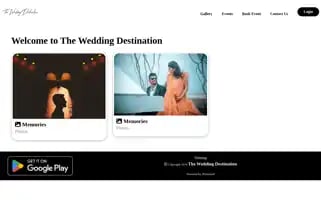 Theweddingdestination.co.in Screenshot 2024-04-14 10:22:06