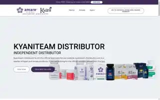 Kyaniteam-distributor.com Screenshot 2024-05-24 04:27:26