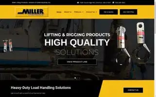 Millerproducts.net Screenshot 2024-06-30 07:56:27