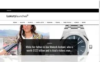 Luxurylaunches.com Screenshot 2024-07-04 10:25:33