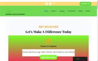 Mandinarycharity.org Screenshot 2024-05-22 04:28:40
