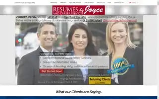 Resumesbyjoyce.com Screenshot 2024-06-12 14:51:30