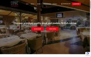 Empirerestauranttenerife.com Screenshot 2024-06-15 11:19:35