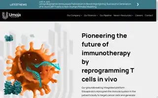 Umoja-biopharma.com Screenshot 2024-07-05 14:05:00