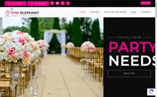 Pinkelephantpartyandtents.com Screenshot 2024-05-13 10:01:56