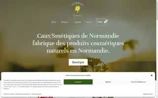 Cauxsmetiquesdenormandie.fr Screenshot 2024-05-25 10:50:34