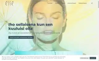 Esseskincare.fi Screenshot 2024-07-01 14:43:16
