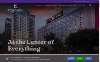 Ecentralhotel.com Screenshot 2024-04-25 03:28:22