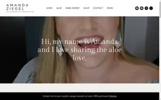 Amandaziegel.com Screenshot 2024-05-20 00:39:50