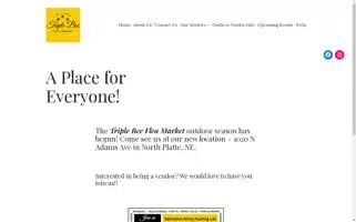 Triplebeefleamarket.com Screenshot 2024-05-22 17:19:24