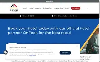 Theroofingexpo.com Screenshot 2024-07-06 21:19:48